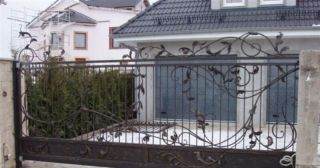 Купить откатные ворота кованые Гудермес, цена от 2858 руб.