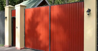 Купить ворота из профнастила Гудермес, цена от 4181 руб.